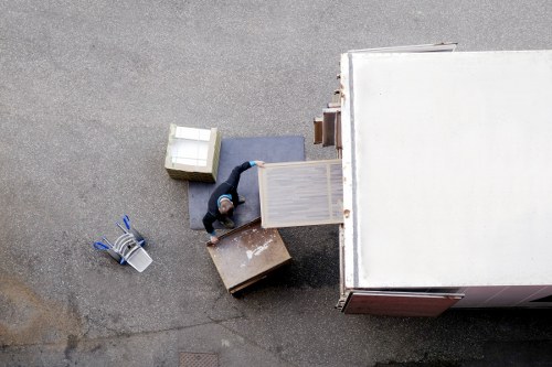 Expert unpacking services setting up a new home