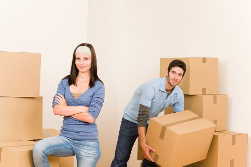 Eco-friendly packing materials used by London movers