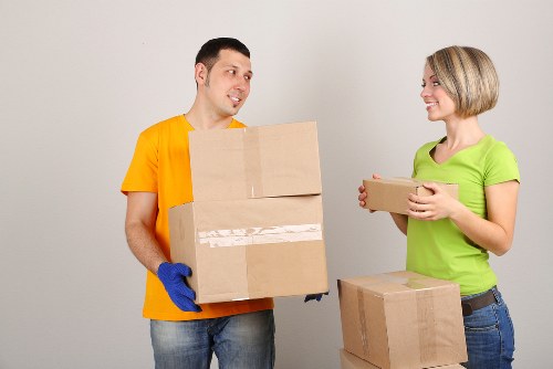 Eco-friendly moving practices with a van